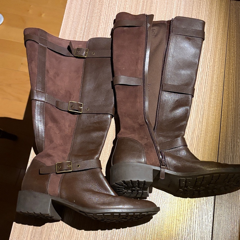 Cole Haan Dark Brown Heeled Boots